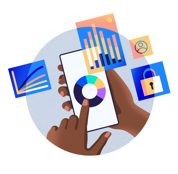 Illustration Intuitive Digital User Experience